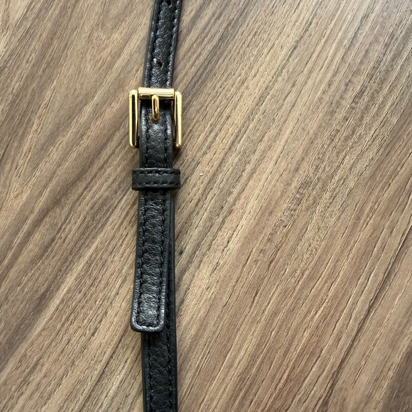 Tory Burch Black Leather Chain Strap Crossbody - Picture 8 of 14